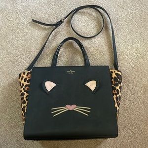 Kate Spade Run Wild Hayden Leopard Crossbody Purse